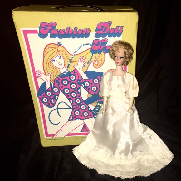 Barbie Toys Vintage Barbie Like Doll Case With Doll Poshmark